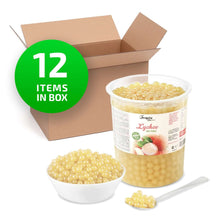 Load image into Gallery viewer, Lychee | Real Fruit Juice Popping Boba Pearls