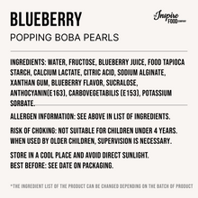 Load image into Gallery viewer, Blueberry | Real Fruit Juice Popping Boba Pearls