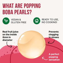 Load image into Gallery viewer, Lychee | Real Fruit Juice Popping Boba Pearls