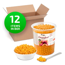 Load image into Gallery viewer, Passionfruit | Real Fruit Juice Popping Boba Pearls