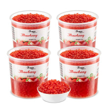 Load image into Gallery viewer, Strawberry | Real Fruit Juice Popping Boba Pearls