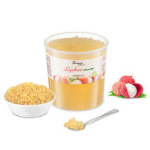 Load image into Gallery viewer, Lychee | Real Fruit Juice Popping Boba Pearls