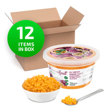Load image into Gallery viewer, Passionfruit | Real Fruit Juice Popping Boba Pearls