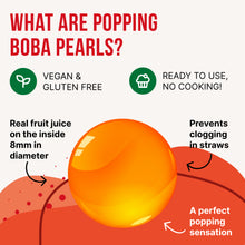 Load image into Gallery viewer, Mango | Real Fruit Juice Popping Boba Pearls
