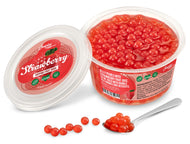 Strawberry | Real Fruit Juice Popping Boba Pearls