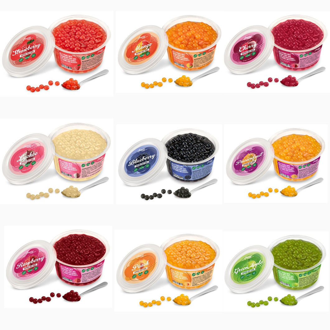Fruit Boba Super Set | 1 lb Each | All 9 Top Flavors + Free Bonus Gift